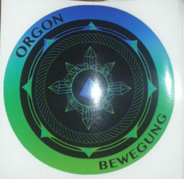 🌀 Aufkleber "ORGON BEWEGUNG" 💗 - Gaia-healing.de